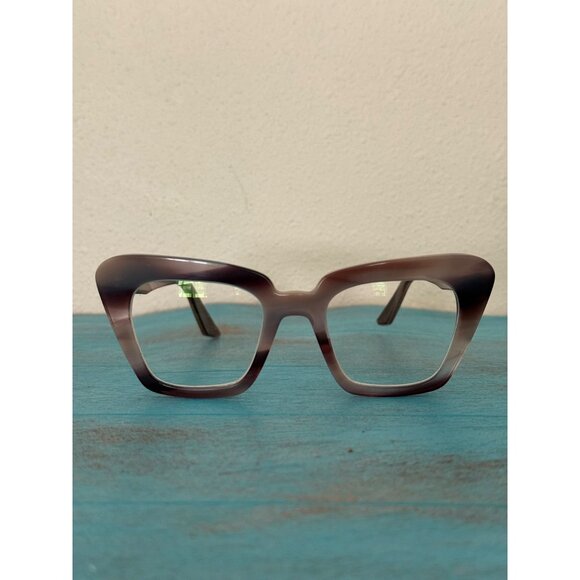 Lowercase NYC Womens Tortoise Shell Cat-Eye Eyeglass Frames - Picture 1 of 7